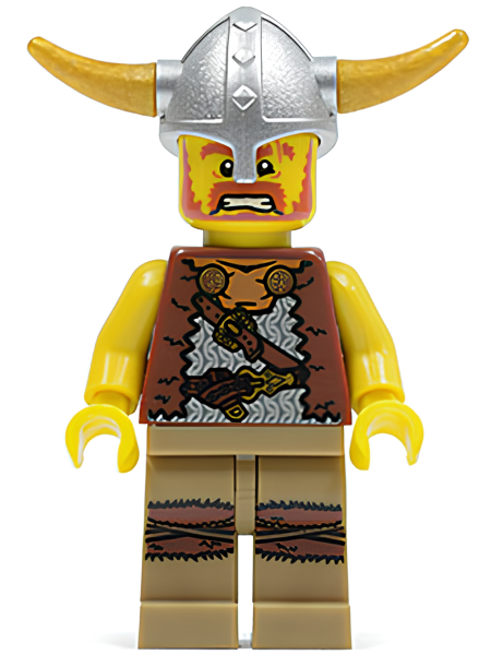 Минифигурка LEGO Viking, Series 4 col054 U